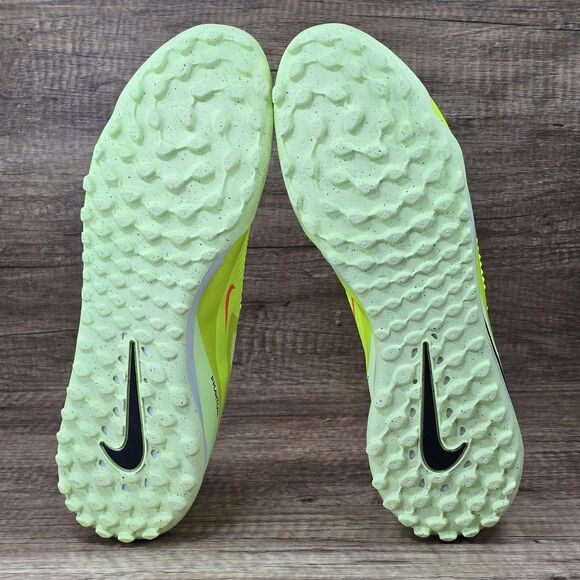 Nike Phantom 6 High Academy TF Men\'s Sz 12.5 Lime Green Turf Shoes (HQ2277-800)